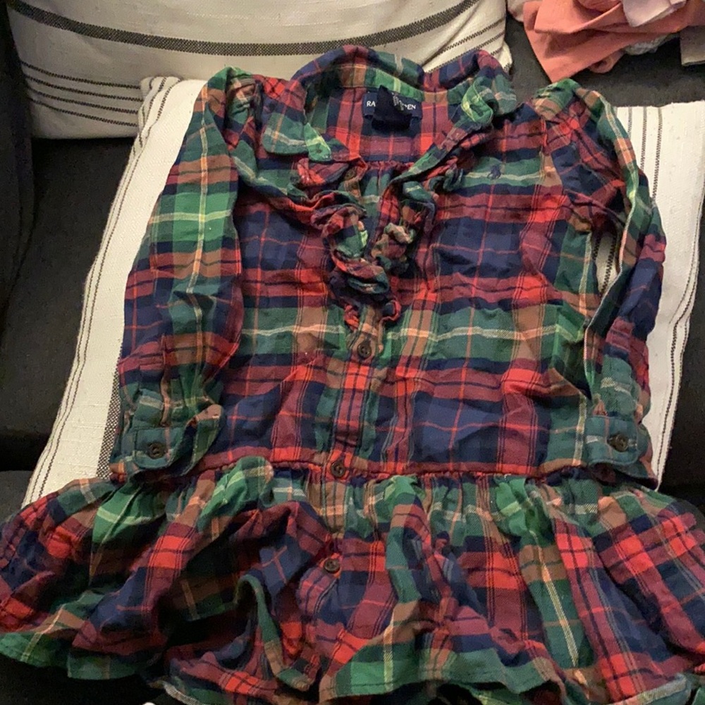 Ralph Lauren Plaid Dress Button Down